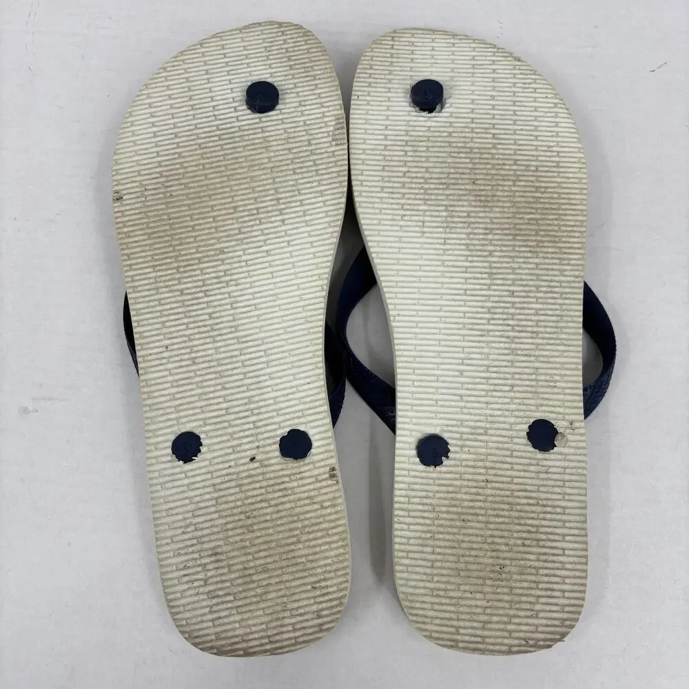 Havaianas BMX Flip Flop Sandals Mens Size 11 / 12‎ Navy Blue Top Masculino